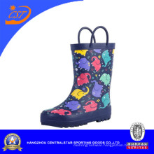 Fashionable Kids Rubber Rain Boot with Elephant Patterns (66982)